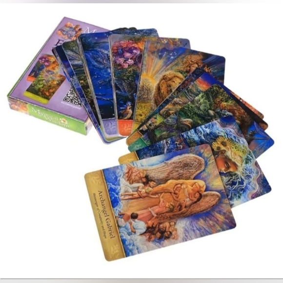 LAST 1! FREE CRYSTALS! Mystical Wisdom Card Deck by Gaye Guthrie Josephine Wall - Picture 6 of 9